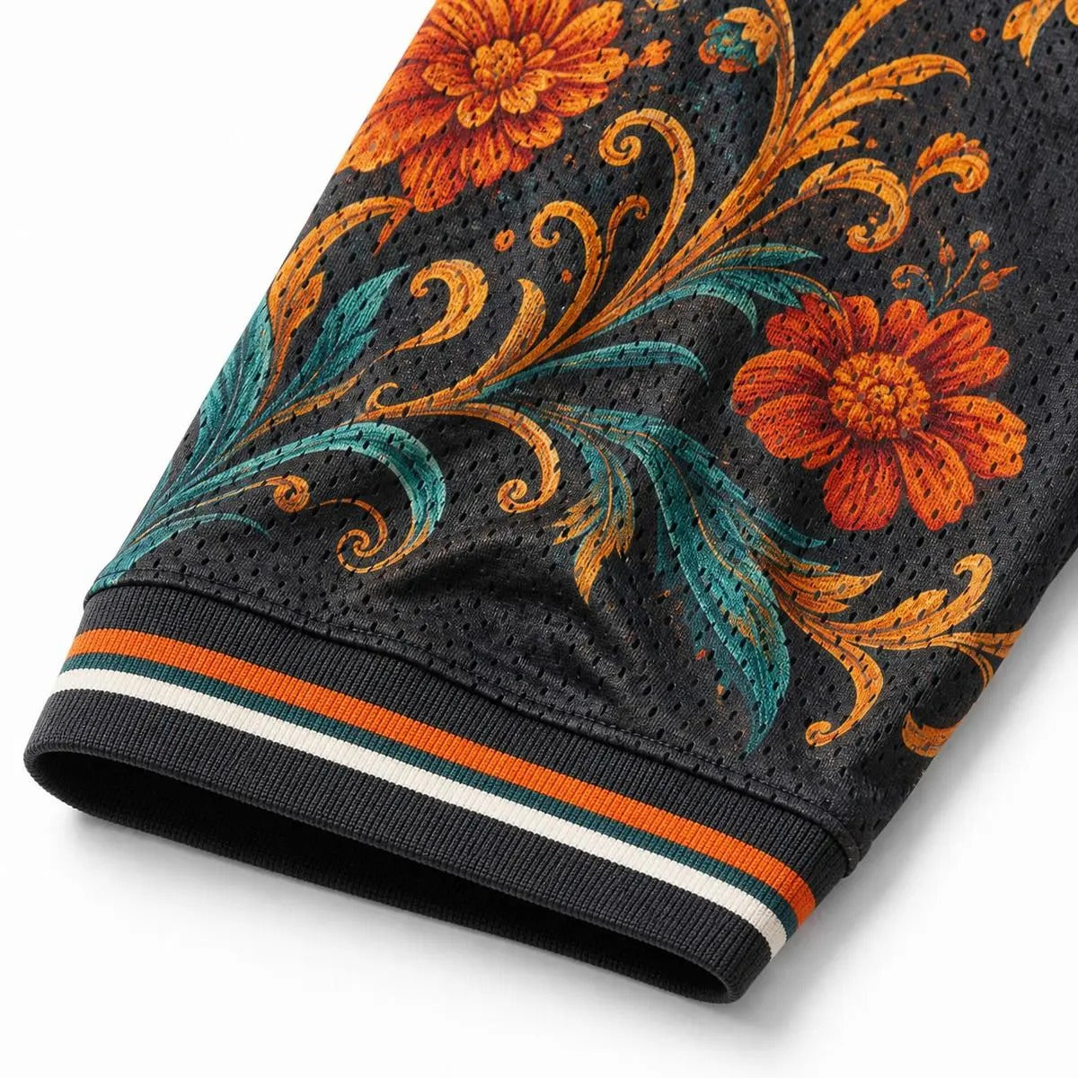 Day Of The Dead Sugar Skull Marigold Altar Graphic V-Neck Soccer Jersey