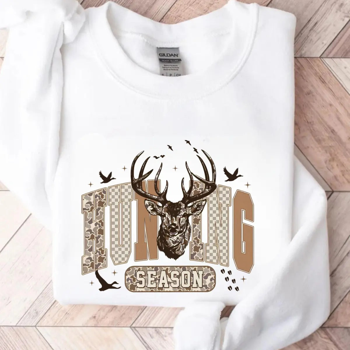 Hunting Season Deer Head Design T-Shirt / Sweatshirt / Hoodie