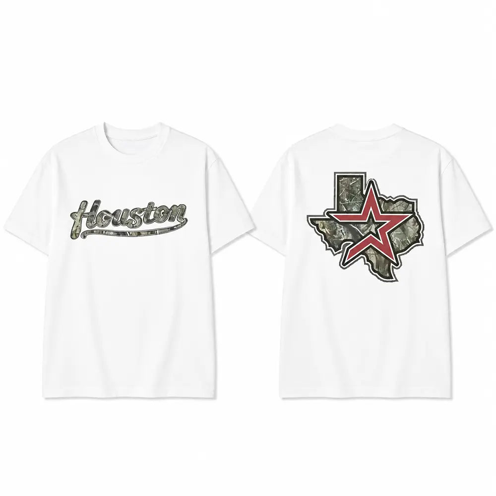Retro Houston Lone Star City Graphic T-Shirt / Sweatshirt / Hoodie
