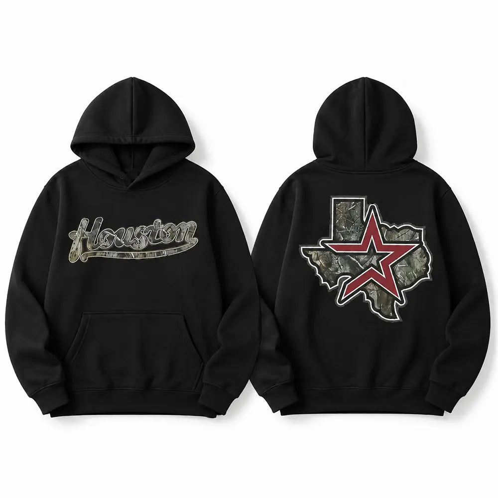 Retro Houston Lone Star City Graphic T-Shirt / Sweatshirt / Hoodie