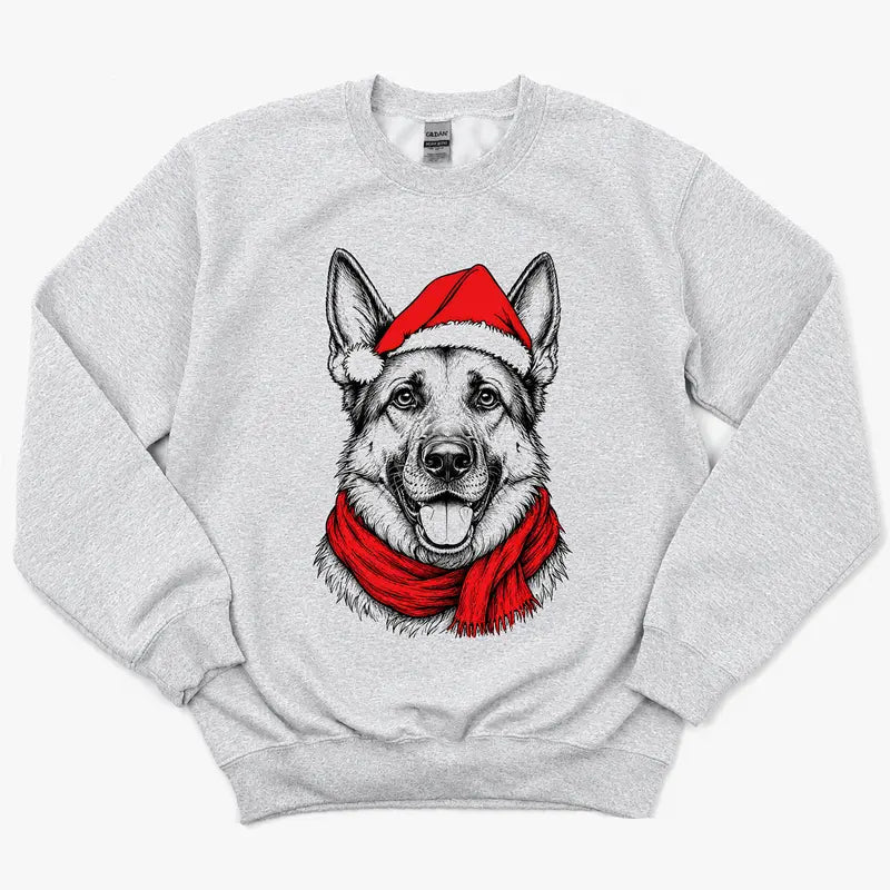 Santa Paws Christmas Dog T-Shirt / Sweatshirt / Hoodie
