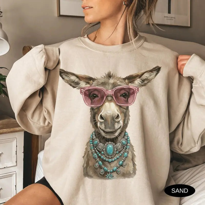 Sassy Donkey Funny Graphic T-Shirt / Sweatshirt / Hoodie