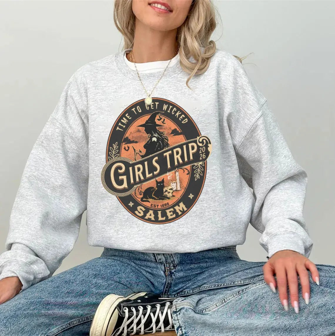 Salem Girls Trip Halloween Witch T-Shirt / Sweatshirt / Hoodie