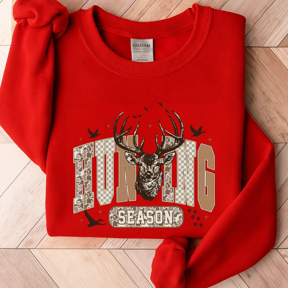 Hunting Season Deer Head Design T-Shirt / Sweatshirt / Hoodie