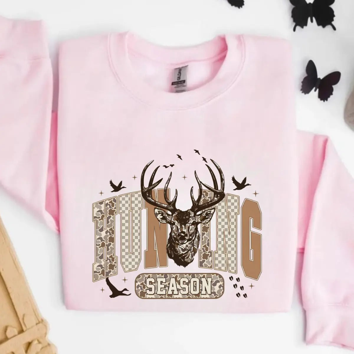 Hunting Season Deer Head Design T-Shirt / Sweatshirt / Hoodie