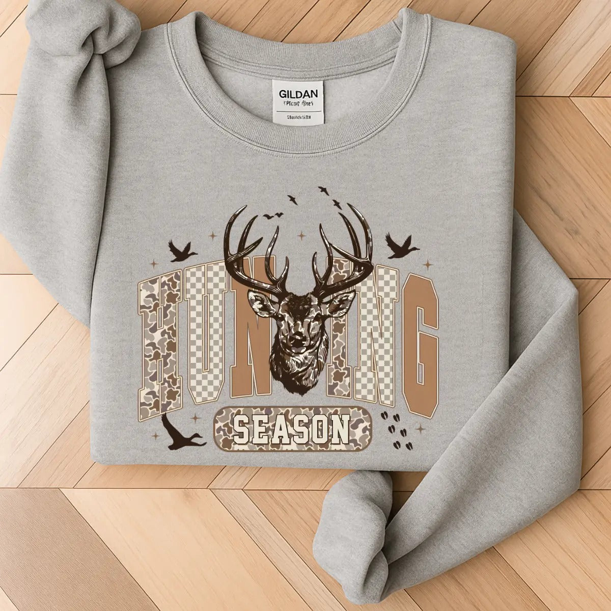 Hunting Season Deer Head Design T-Shirt / Sweatshirt / Hoodie