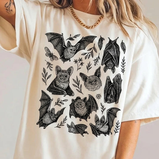 Vintage Bat Gothic Cottagecore Graphic T-Shirt / Sweatshirt / Hoodie