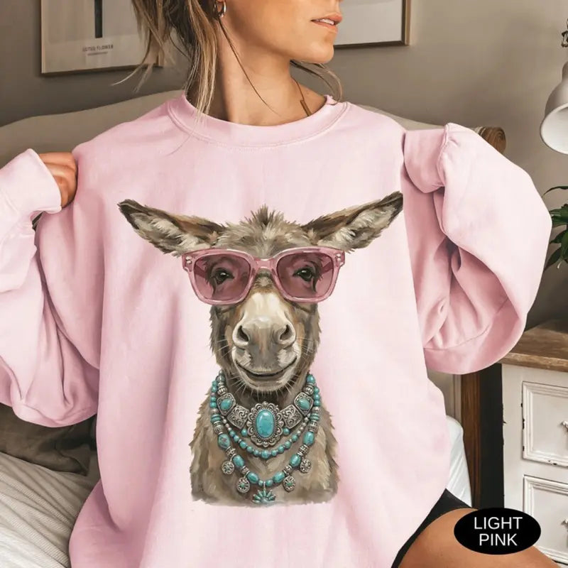 Sassy Donkey Funny Graphic T-Shirt / Sweatshirt / Hoodie