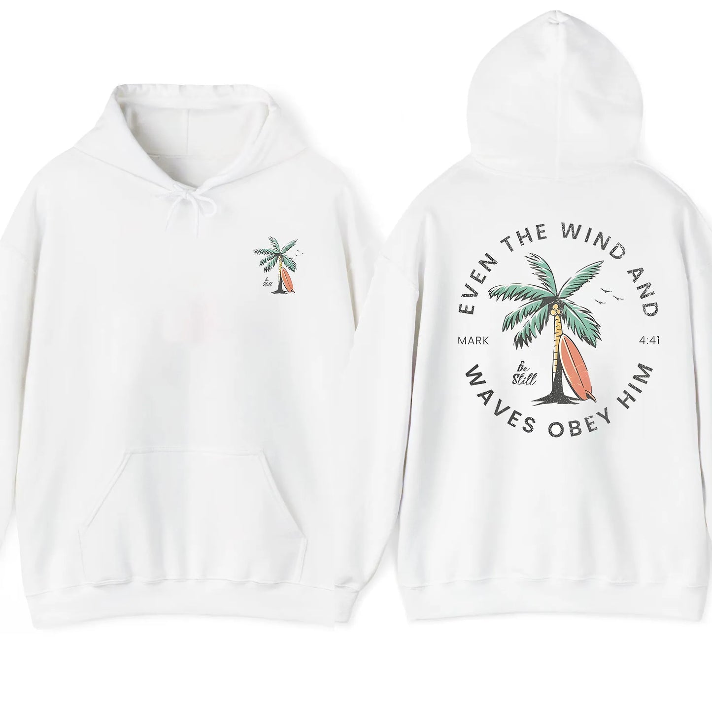 Christian Bible Verse Pattern Trendy Coconut Tree T-Shirt/Sweatshirt/Hoodie