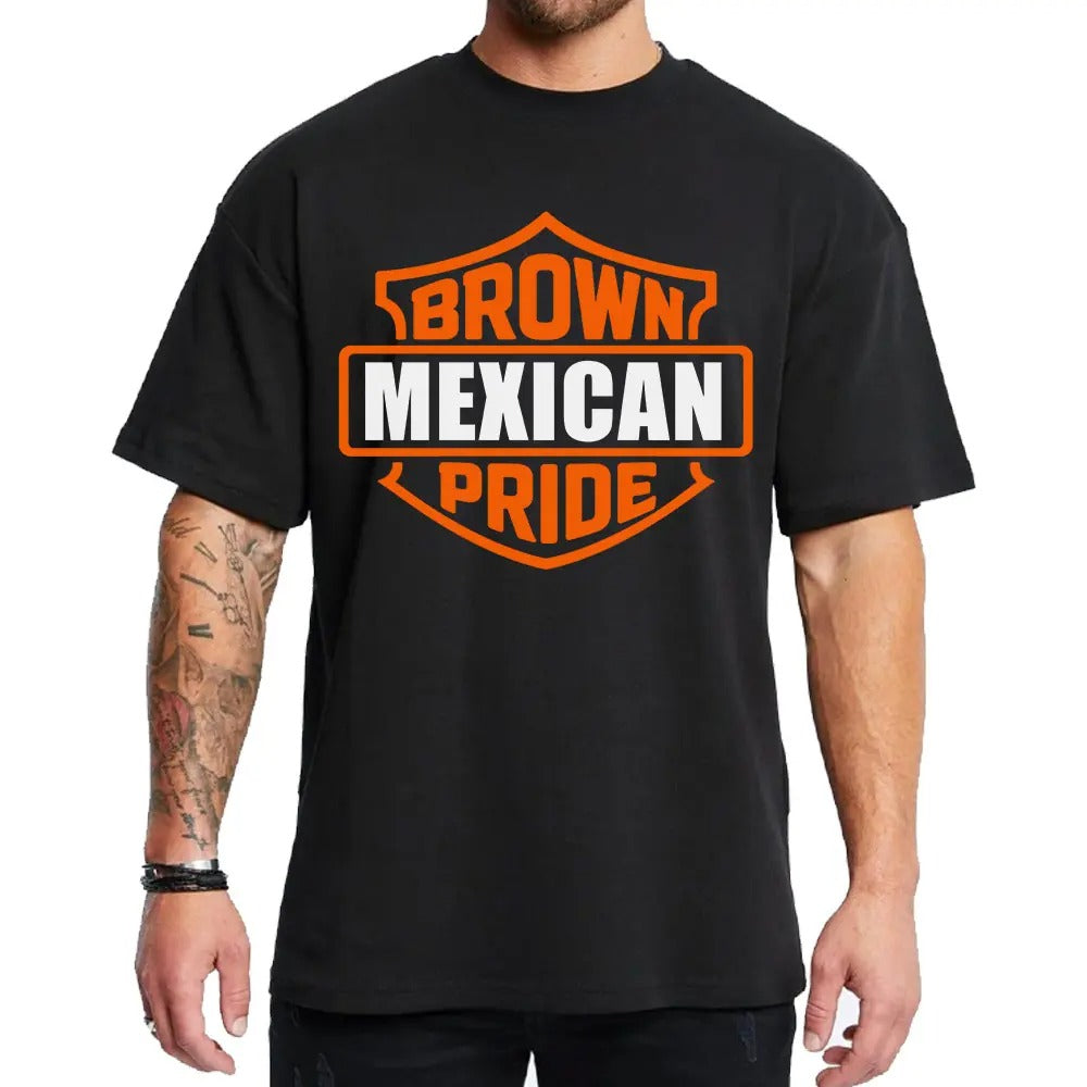 Mexican Brown Pride Chicano Style T-Shirt / Sweatshirt / Hoodie