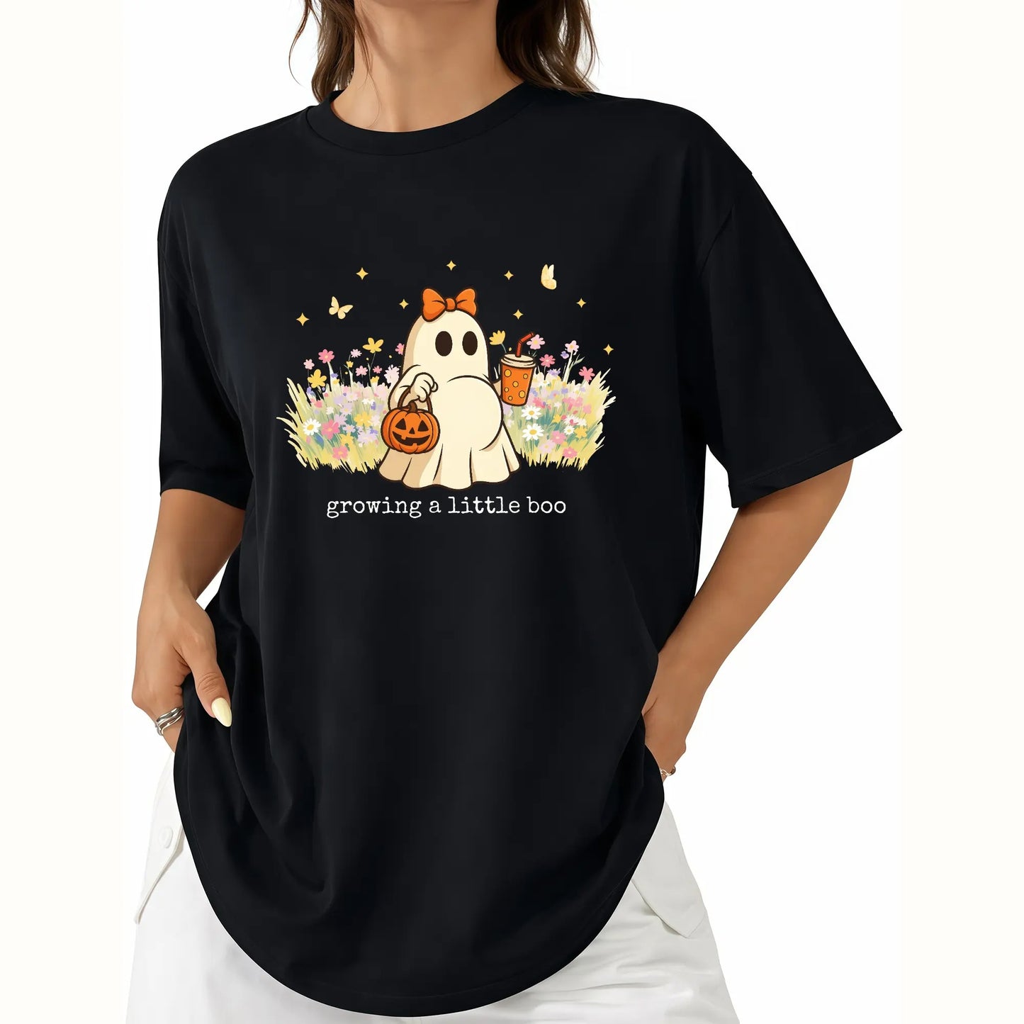 Halloween Growing A Little Boo T-Shirt / Sweatshirt / Hoodie