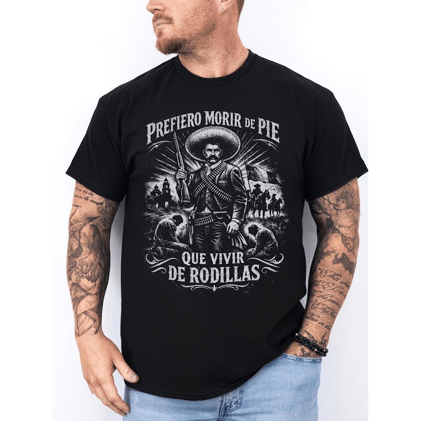 Mexican Heritage Warrior Graphic T-Shirt / Sweatshirt / Hoodie
