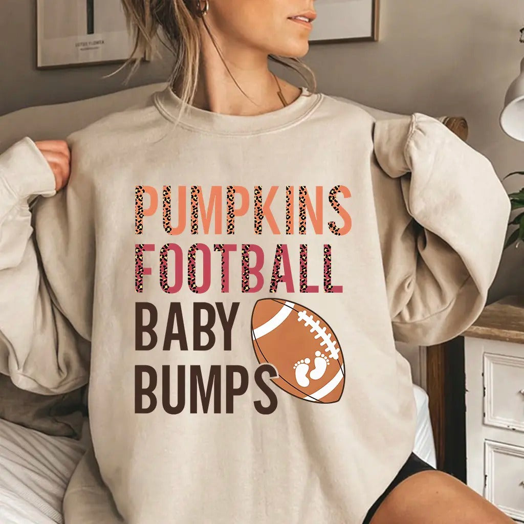 Football Pregnancy Announcement T-Shirt / Sweatshirt / Hoodie