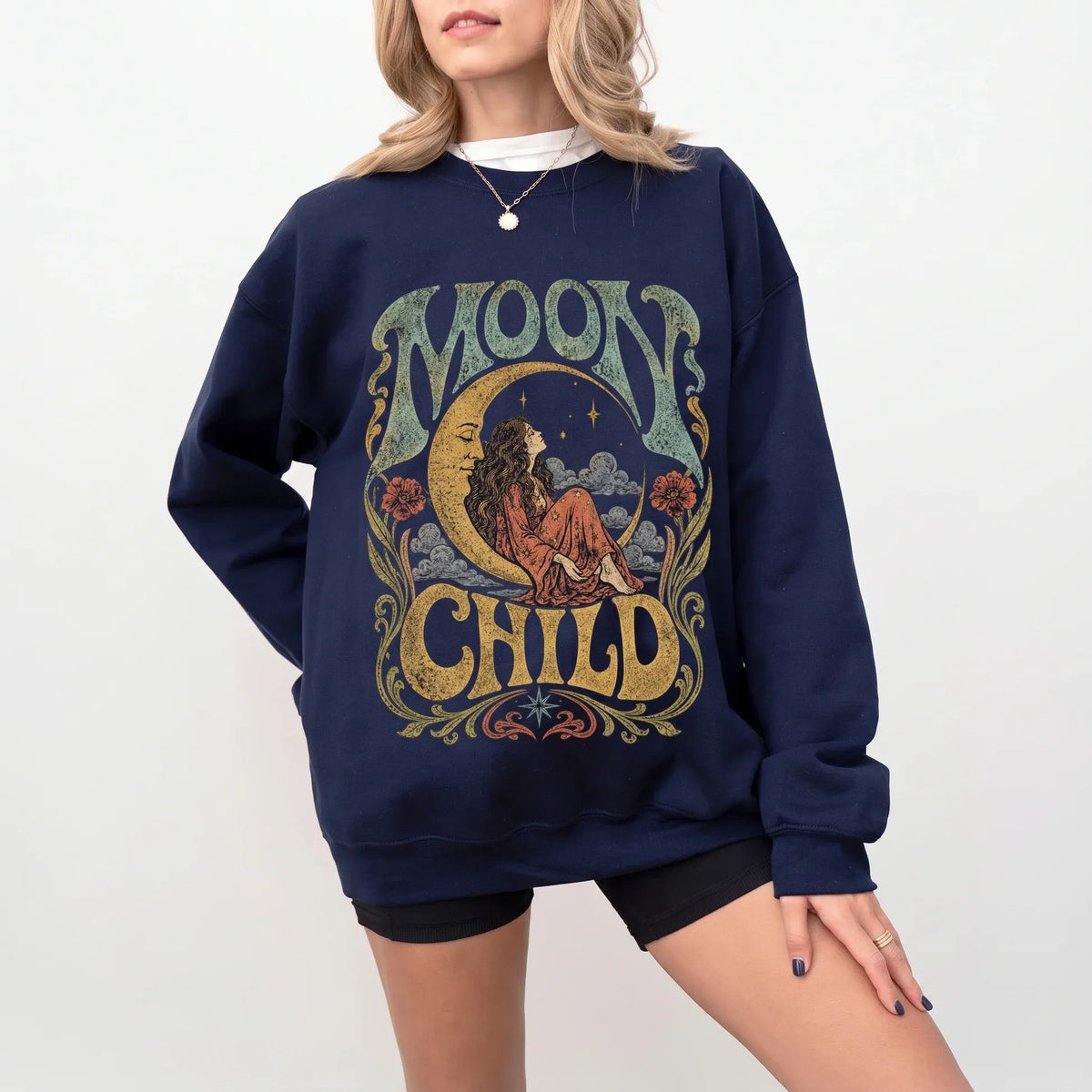 Moon Child Celestial Boho Graphic T-Shirt / Sweatshirt / Hoodie