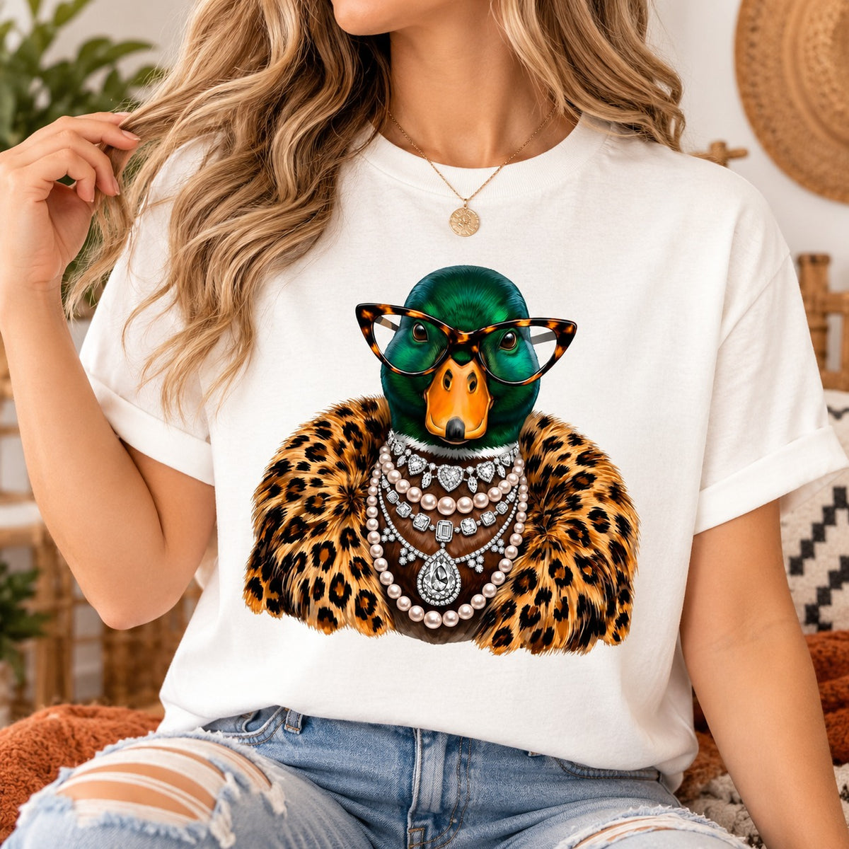 Boujee Mallard Duck T-Shirt / Sweatshirt / Hoodie